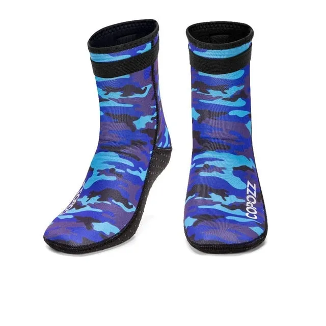 3mm Neoprene Anti Slip Diving Sock Boot