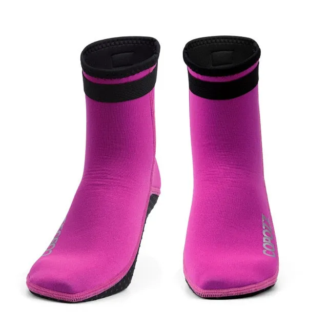 3mm Neoprene Anti Slip Diving Sock Boot