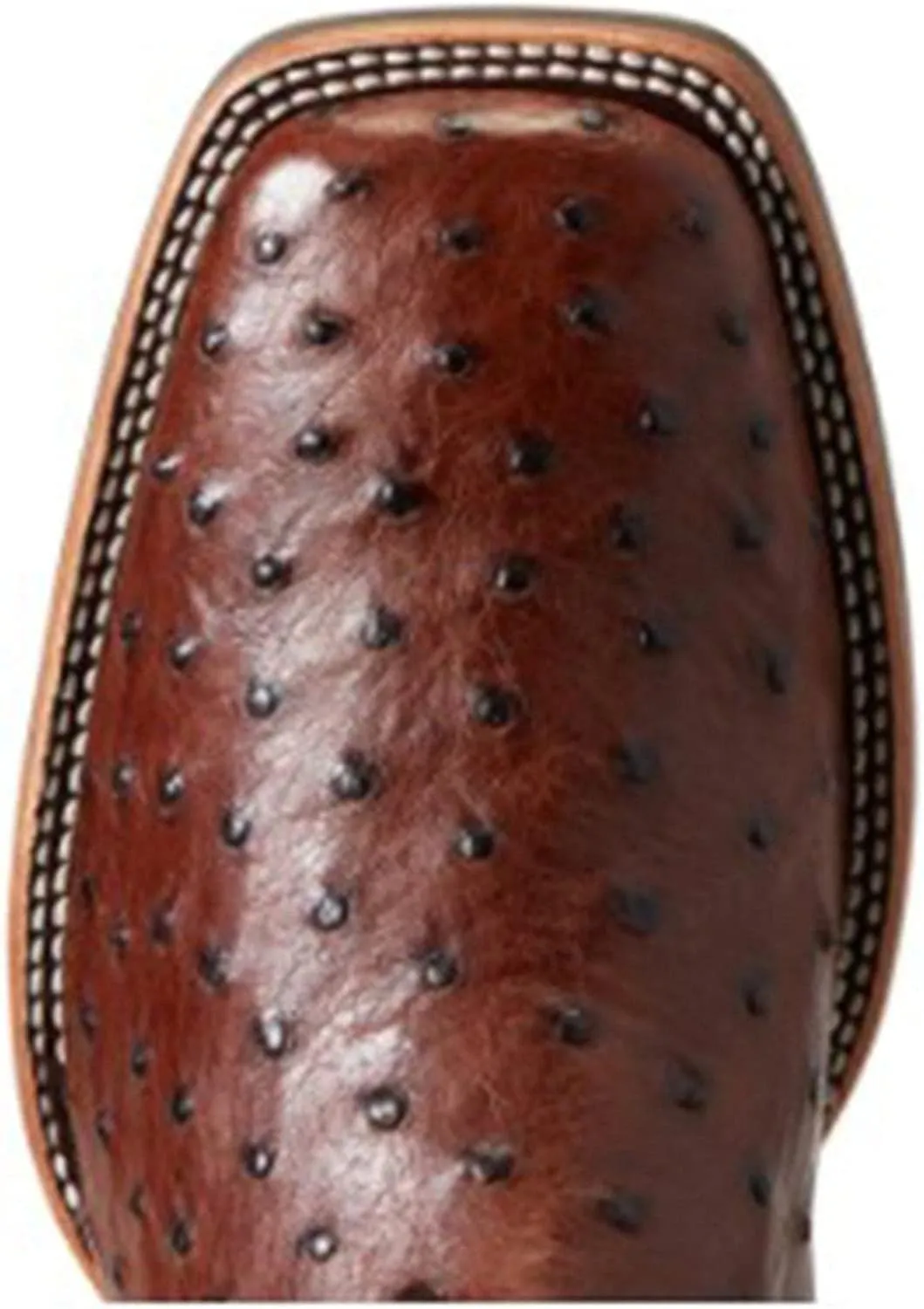 Ariat Men's Quantum Primo Full Quill Ostrich Western Boot, Antique Tabac