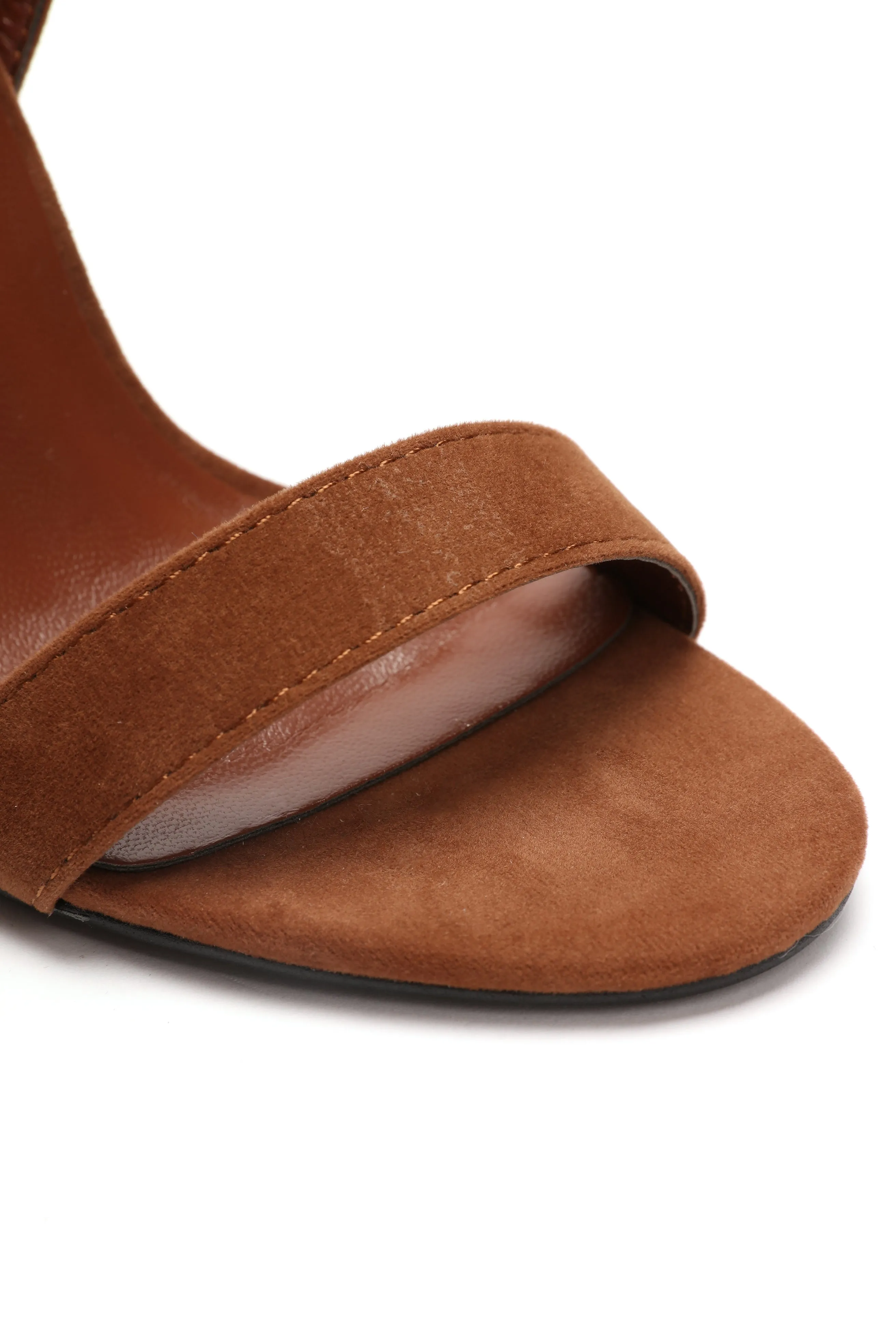 Block It All Out Heel - Cognac