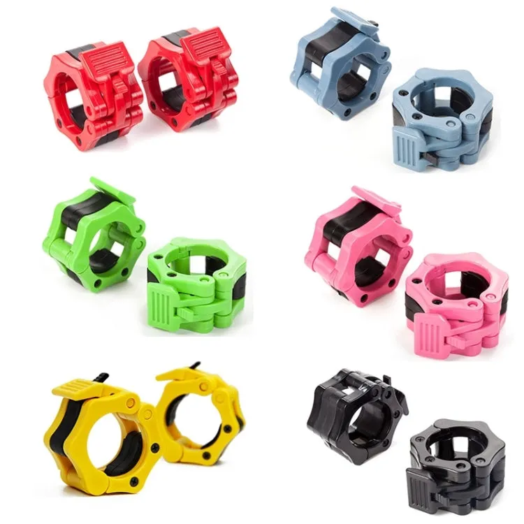 Fast Austrian Bar Chuck Lock Barbell Plastic Buckle, Diameter: 50mm (Yellow)