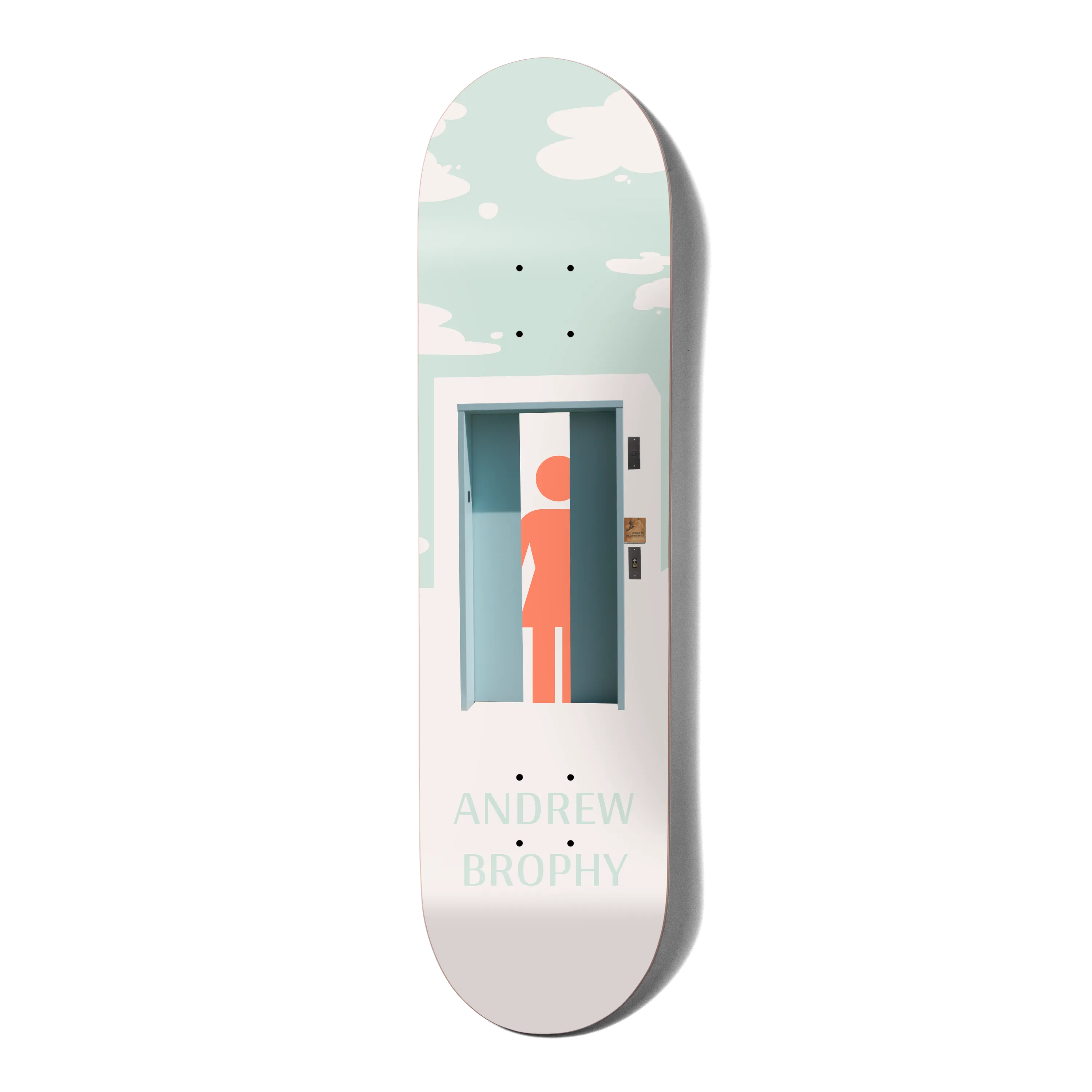Girl Deck Peekaboo Andrew Brophy 8"