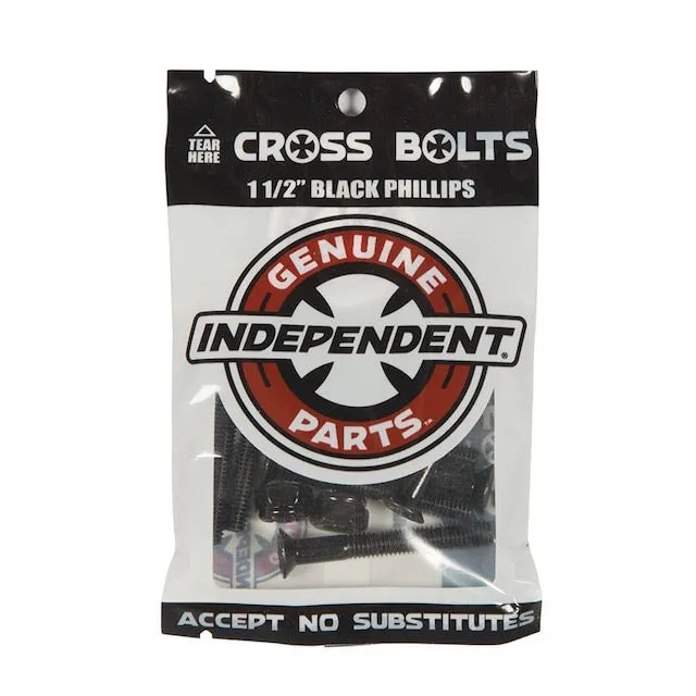 INDEPENDENT PHILLIPS HARDWARE 1.5" BLACK