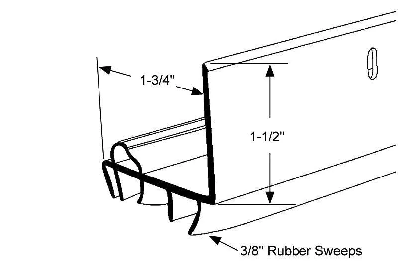 L-Shaped Door Shoe